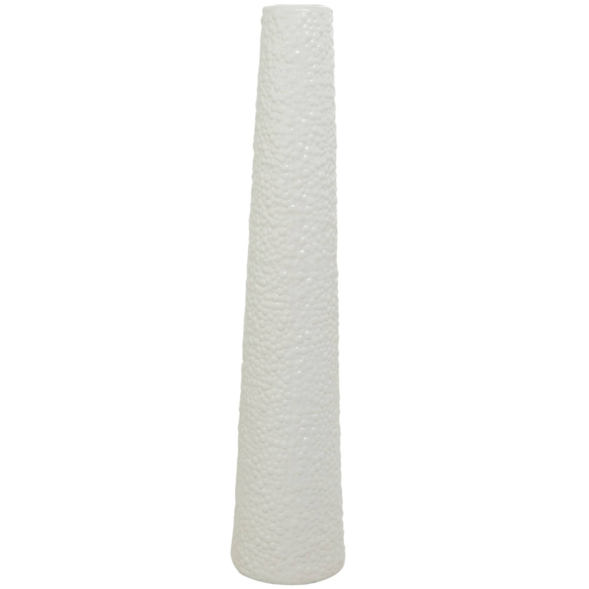 Modern Ceramic Vase with Bubble Texture